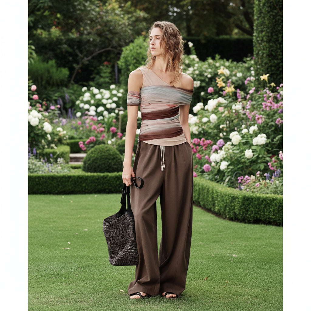 Sif Flow Tee – Tierra y Abundancia