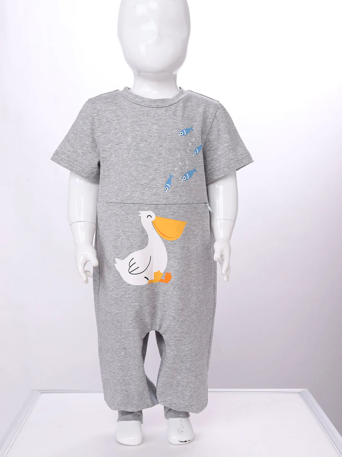 Macacão Adaptativo Infantil com Fecho na Virilha Sukha Care