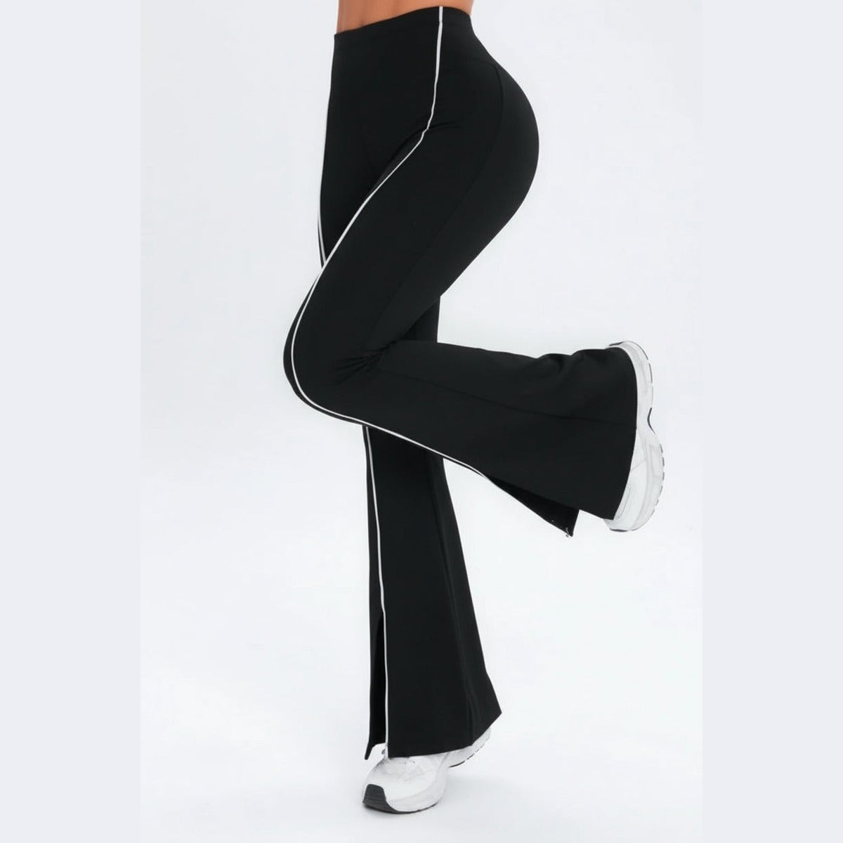 Leggings Sculpt Lift Flare – Modelação e Movimento – capa em estúdio