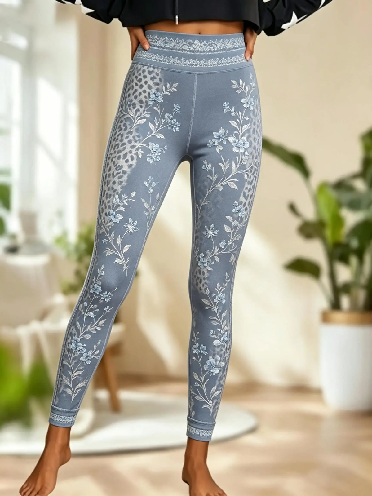 Leggings de Yoga Boho Spirit – estampado boémio, vista 11