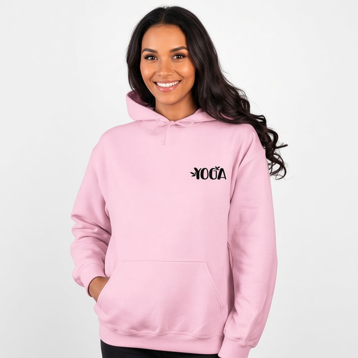 Sweatshirt Yoga Grounded rosa — estúdio