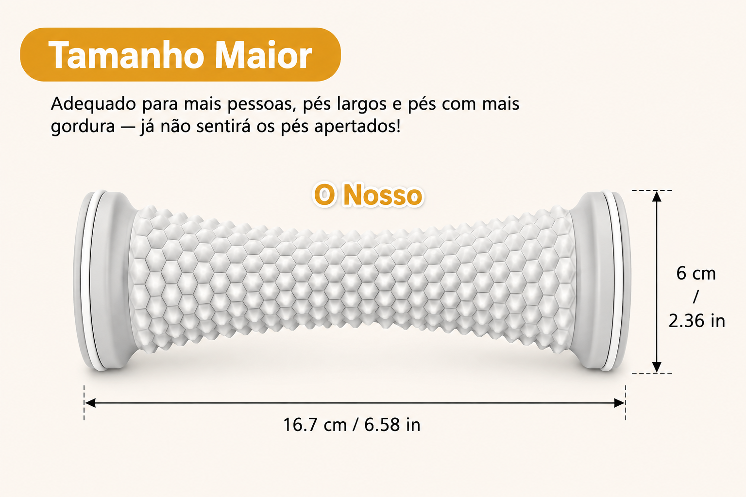 Rolo de Massagem para Pés Prana Roll