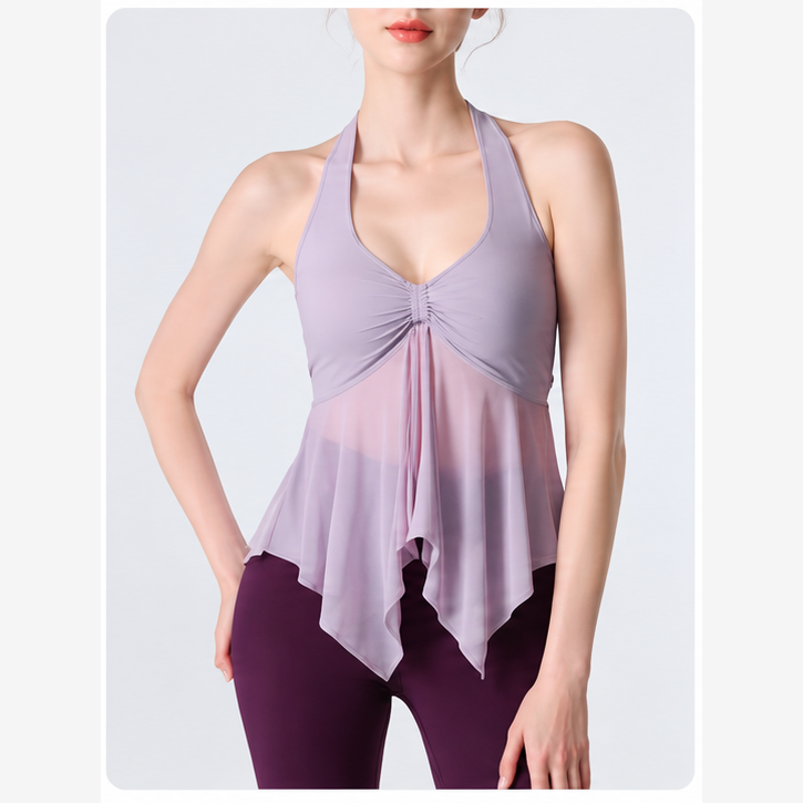Shakti Balance – Top cor rosa sem caracteres chineses