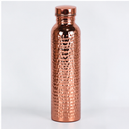 Tamra Flow – garrafa de água de 800 ml com acabamento em tom de cobre, fundo branco