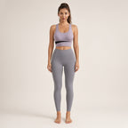 Virya – Top de Yoga com Costas Cruzadas, lilás